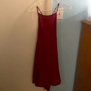 Red dress good for Valentine’s Day
